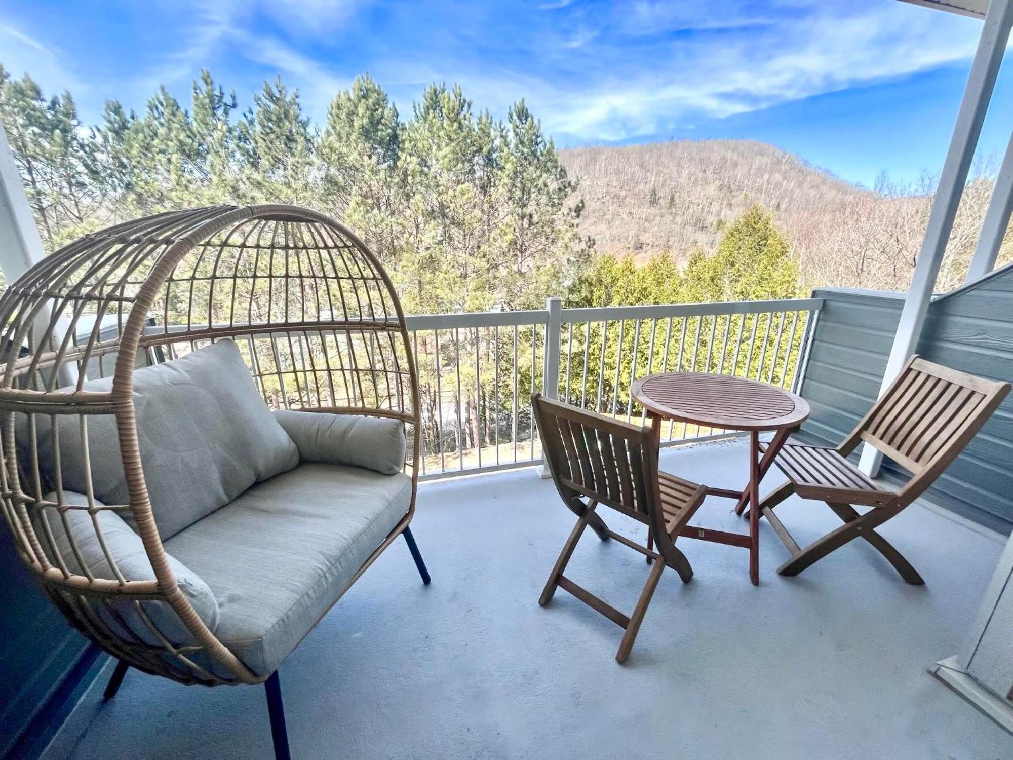 Condo Moderne, Escapade Vacance, Vue Sur Montagnes Mont-Tremblant Exterior foto