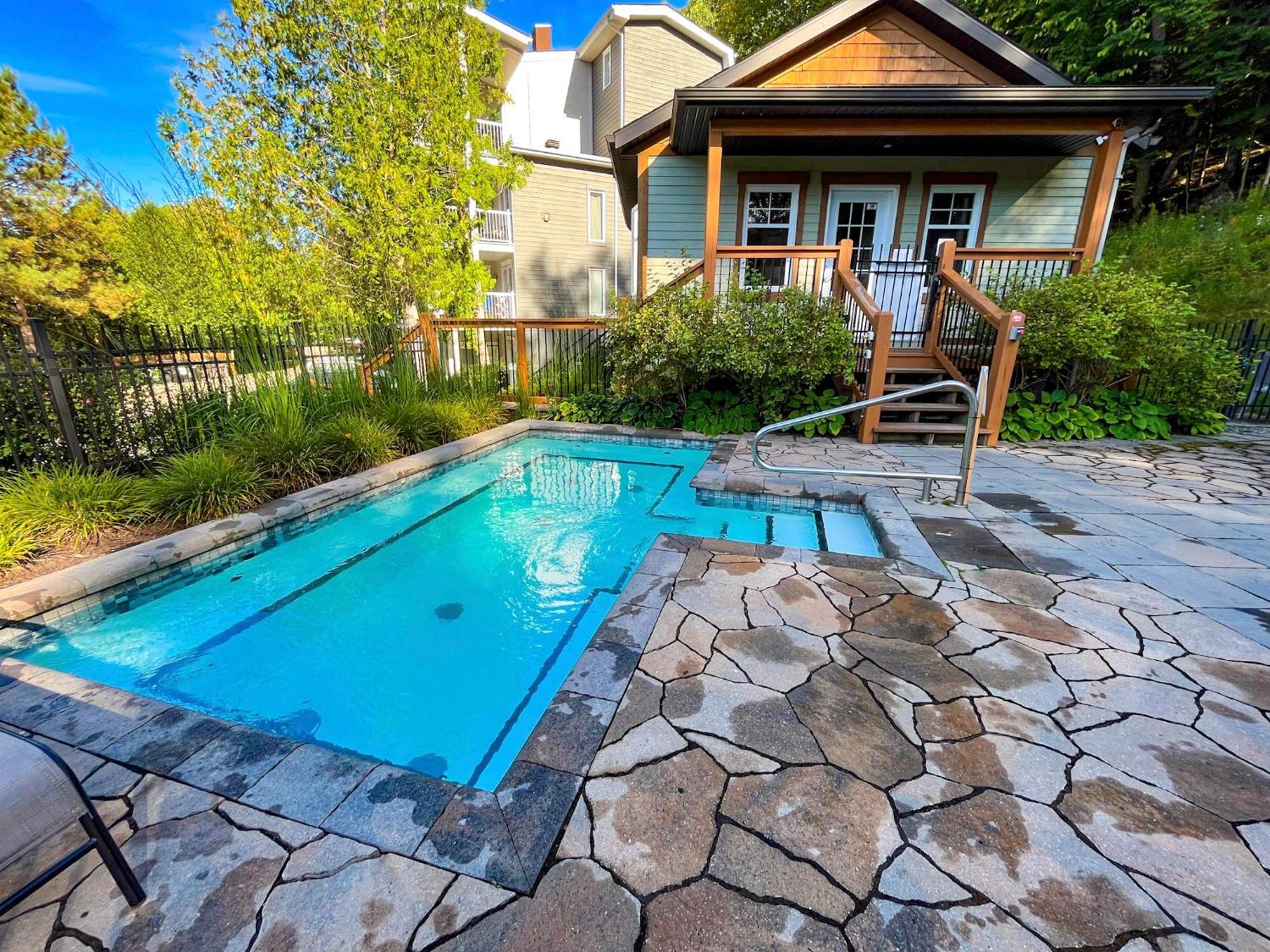 Condo Moderne, Escapade Vacance, Vue Sur Montagnes Mont-Tremblant Exterior foto