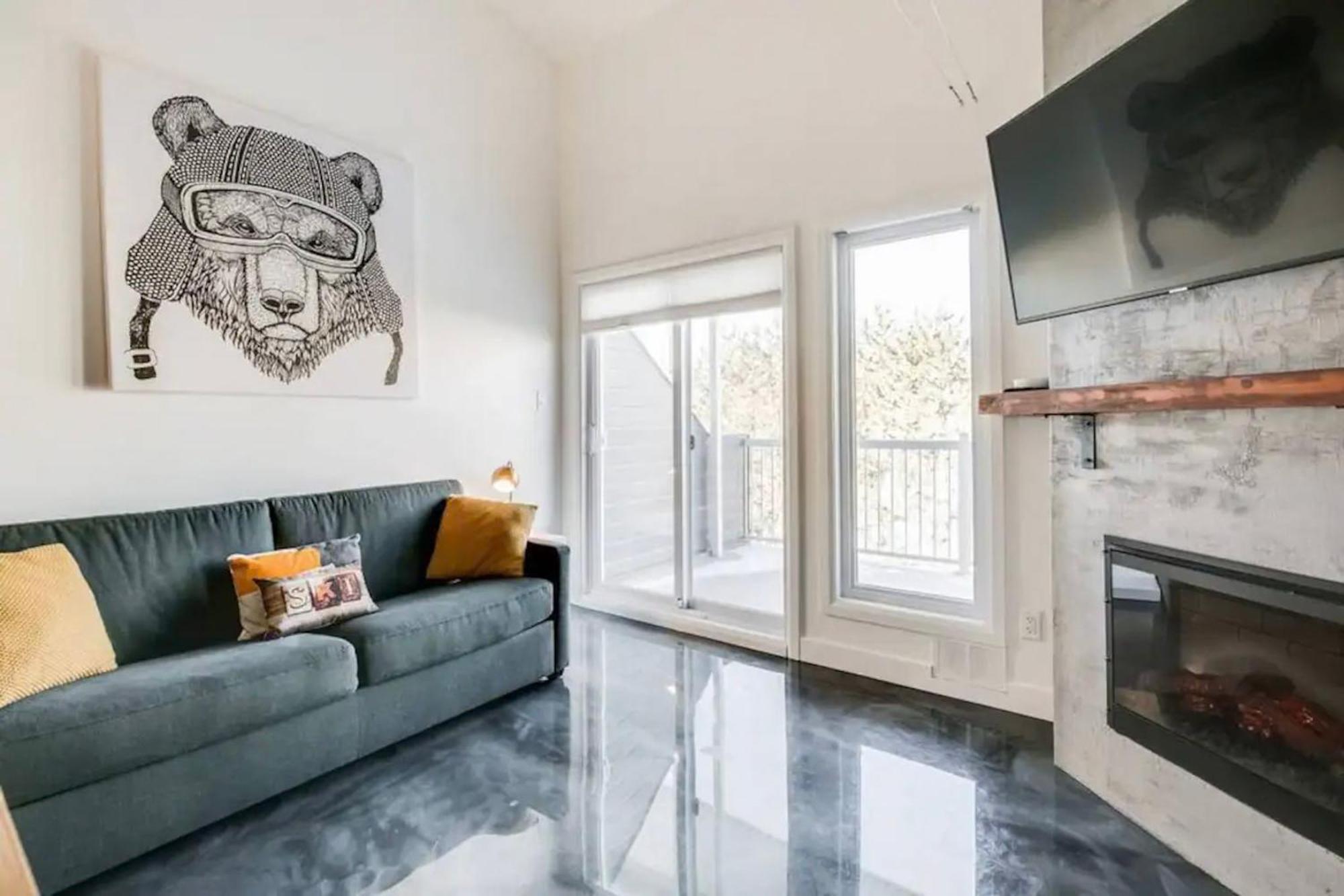 Condo Moderne, Escapade Vacance, Vue Sur Montagnes Mont-Tremblant Exterior foto